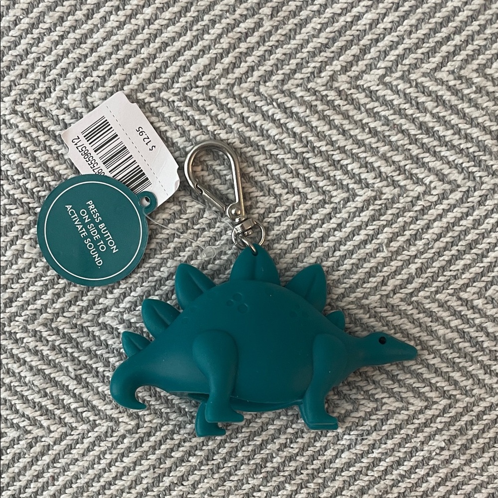 Bath & body works Teal Dinosaur Keychain